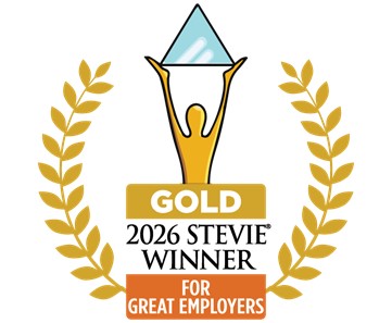Gold 2026 Stevie winner, for great employers